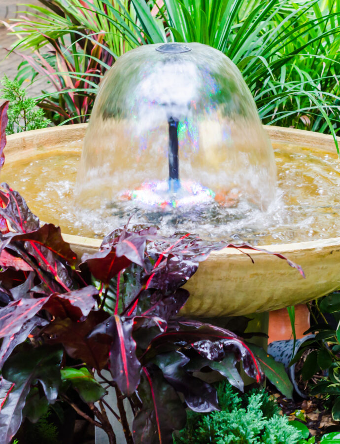 Vil du have dit helt eget springvand i haven?